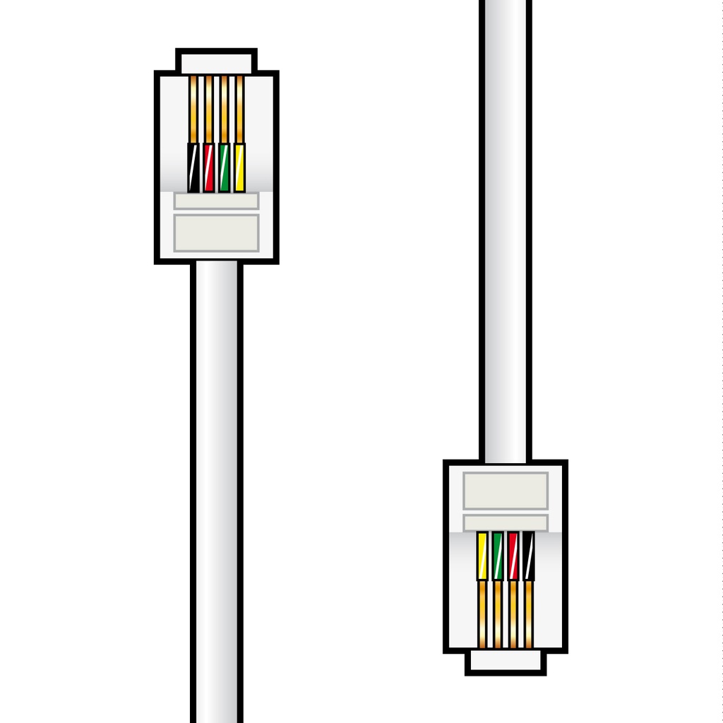 AV:Link 10 Metre RJ11 Modular Telephone Lead