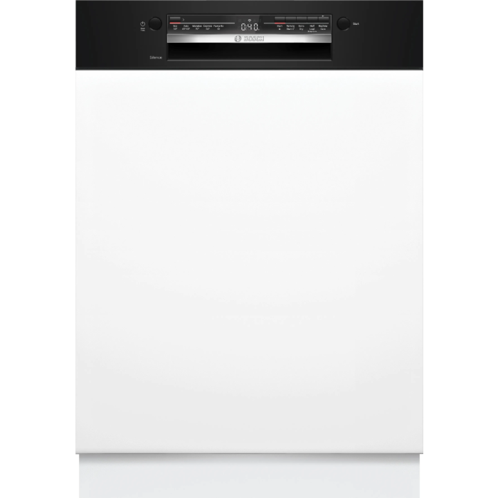 Bosch 60cm Semi Integrated Dishwasher | Black