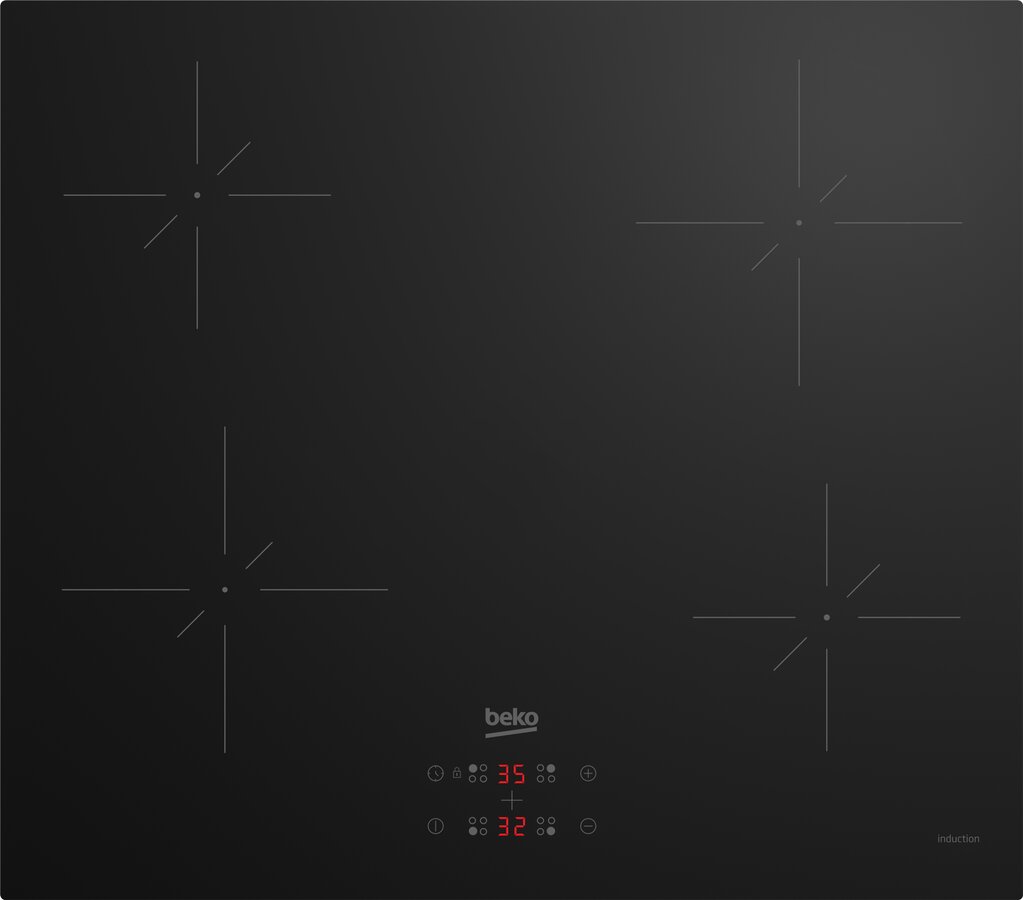 Beko 4 Ring Trimless Touch Control Induction Hob