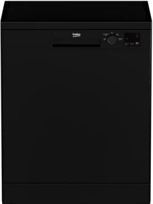[DVN04320B] Beko Black 13 Place Free Standing Dishwasher with Low Water Consumption