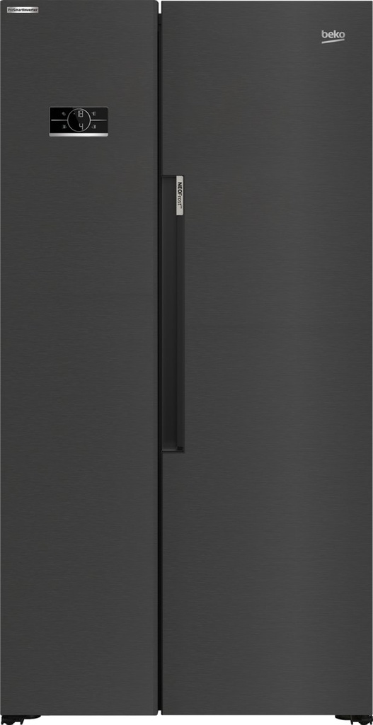 [ASL1442VPS] Beko Freestanding American Style Fridge Freezer with NeoFrost™ | Stainless Steel