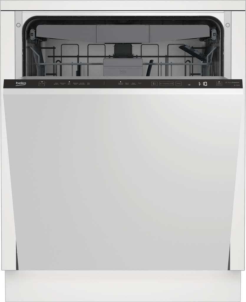 [BDIN36520Q] Beko Fully Integrated AquaIntense® 15 Place Dishwasher | Cutlery Drawer