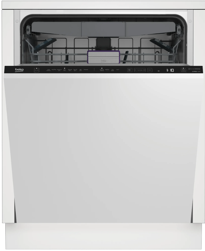 Beko Fully Integrated 60cm Full Size Dishwasher with Fast45 Programme