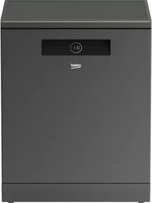 [BDEN38640FG] Beko Graphite 16 Place Dishwasher with Fast45, MaxiDry & HygieneIntense