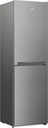 Beko Silver Static Fridge Freezer | 182 x 55cm