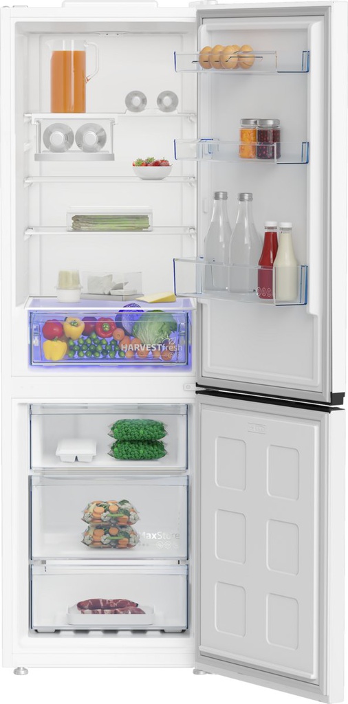[CFG4686VW] Beko White Frost Free Harvest Fresh Fridge Freezer