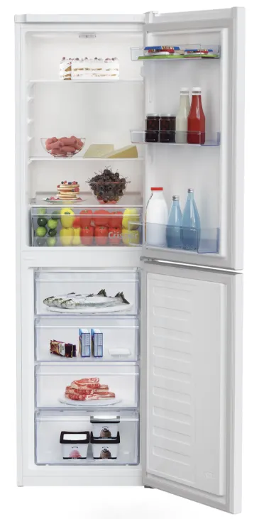 [CSG4582W] Beko White Static 182 x 55cm Fridge Freezer