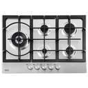 Belling S/Steel 5 Ring 75cm Gas Hob | Wok Burner