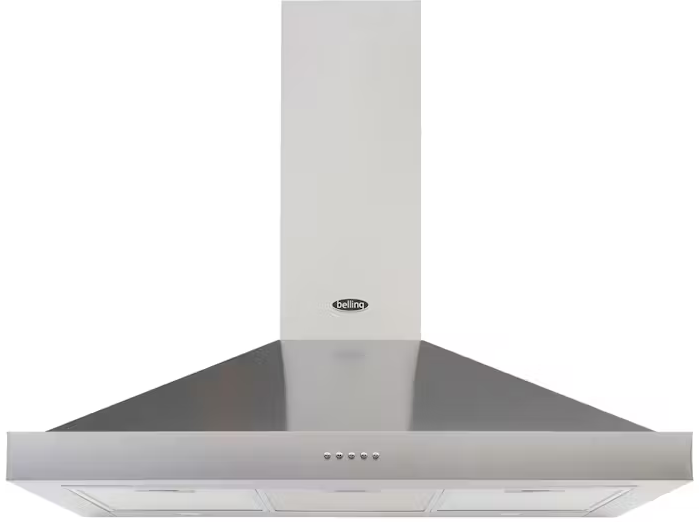 [BEL 90CHIMSTA] Belling S/Steel 90cm Chimney Extractor Hood