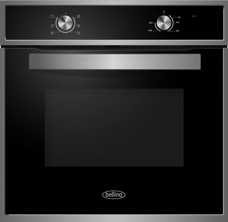 Belling S/Steel Built In Single Fan Oven