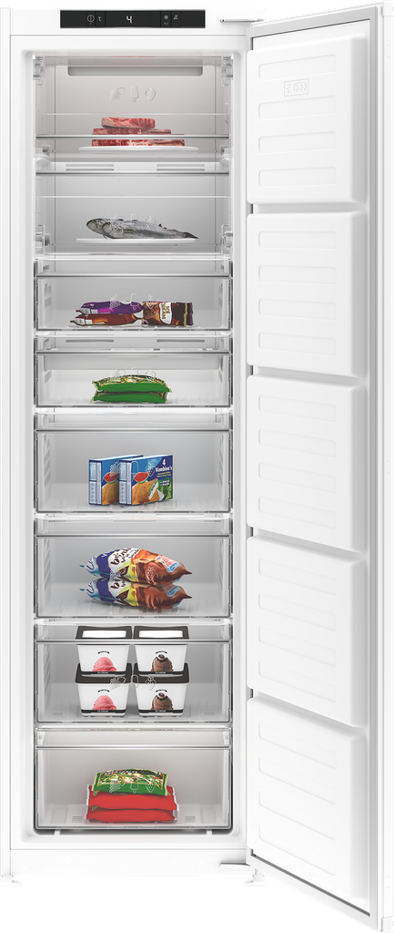 [FNT4454i] Blomberg Integrated Tall Frost Free Upright Freezer
