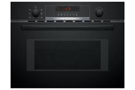 [CMA583MB0B] Bosch Black S/Steel Compact Microwave Oven Combi