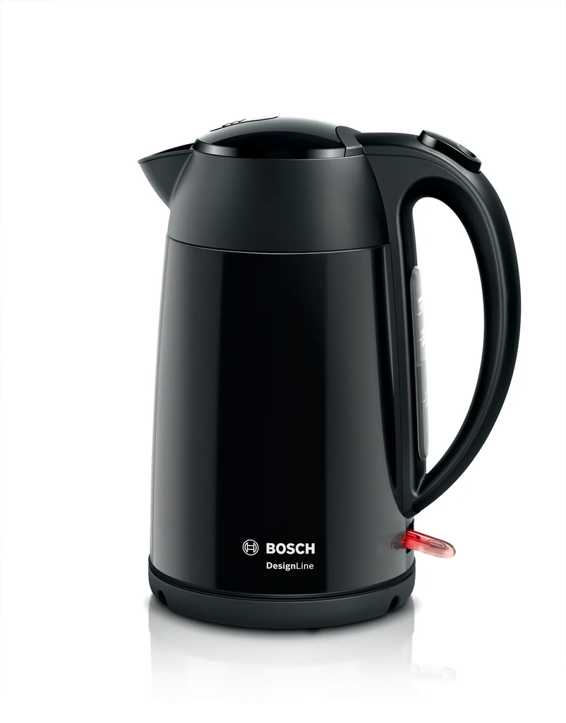 [TWK3P423GB] Bosch DesignLine Black 1.7 Litre Jug Kettle