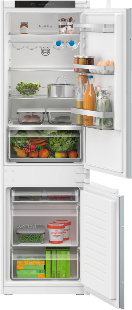 Bosch Integrated 70/30 Low Frost Fridge Freezer | Sliding Hinge