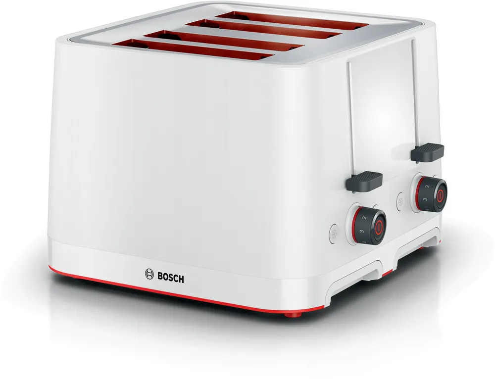 [TAT3M141GB] Bosch MyMoment 4 Slice Toaster | White