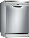 Bosch Anti Fingerprint S/Steel Free Standing Dishwasher with VarioDrawer | 5 Year Warranty