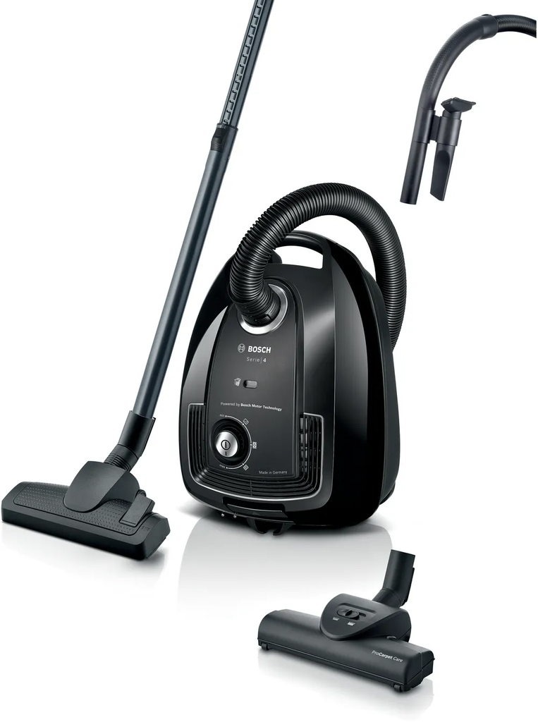 [BGL38BA3GB] Bosch Series 4 Bagged Vacuum Cleaner | Black