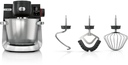 Bosch Series 6 Kitchen Machine with Scales 1600 W Black, Brushed Stainless Steel