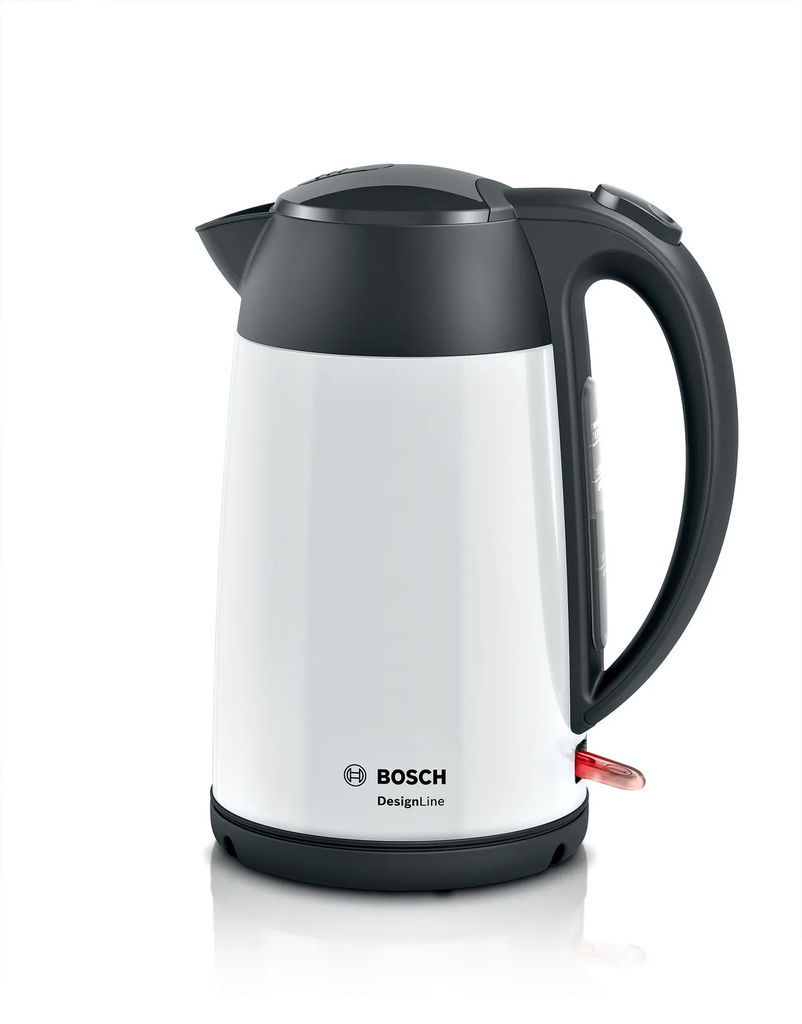[TWK3P421GB] Bosch White DesignLine Cordless Jug Kettle