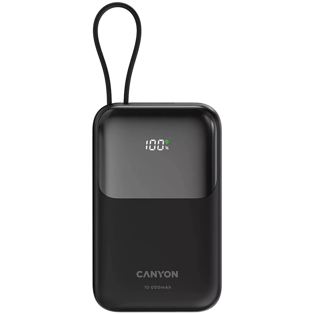 [CNS-CPB101BK] CANYON 10000mAh Power Bank OnPower 101 22.5w [CPB101BK]