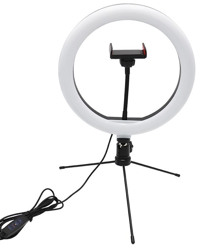 [YS2344] Capti 26cm LED Ring Light c/w Tripod