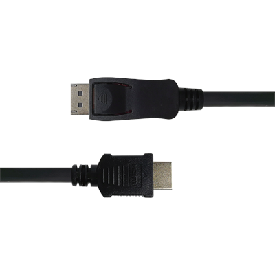 [DP3020R] DELTACO DisplayPort to HDMI cable, 4K UHD, 2m, black