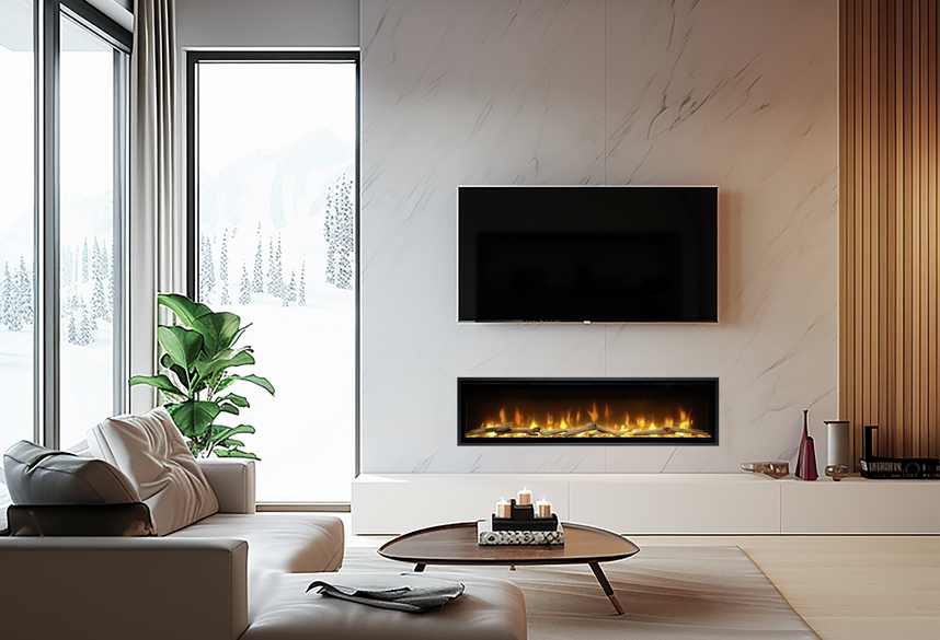 [EVO2500] Dimplex 'Ignite Evolve' 100" Frameless Optiflame Linear LED Wall Fire
