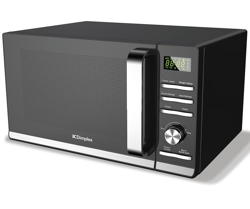 Dimplex 23 Litre Black Microwave Oven S/S Interior