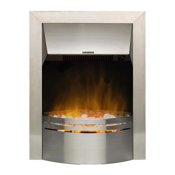 [DKT20] Dimplex Dakota Silver Optiflame Electric Inset Fire