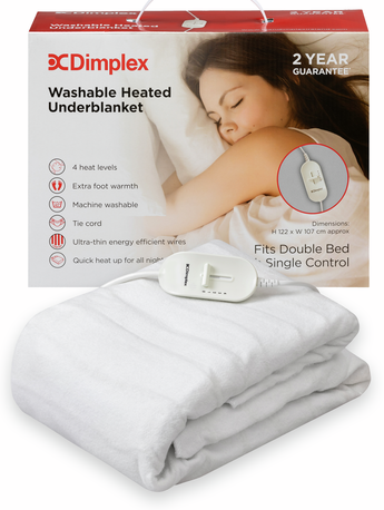 [DUB1002] Dimplex Double Electric Heated Under Blanket