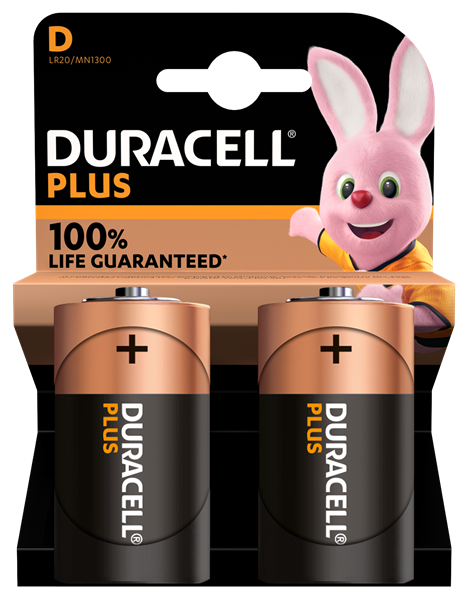 [LR20/MN1300] Duracell Ultra D Size Batteries (2 Pack)