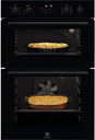 Electrolux Black Built In Double Oven c/w Catalytic Liners