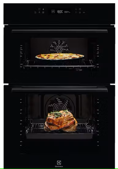 [KDFCC00K] Electrolux Black Built In Multifunction Double Oven with Catalytic Cleaning | 5 Year Warranty