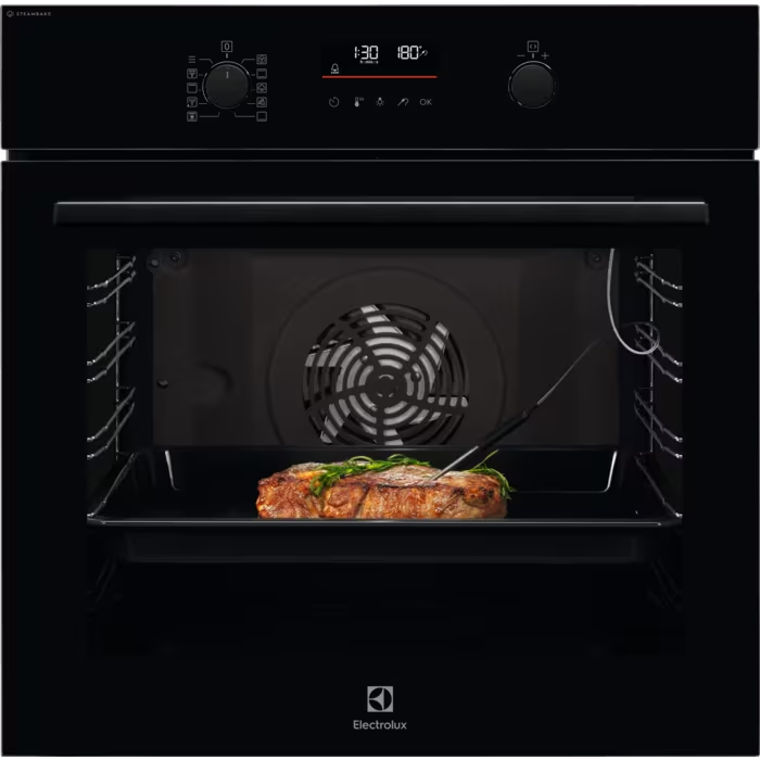 [EOD6C46K2] Electrolux Black Multifunction Built-In Single Oven with Catalytic Cleaning