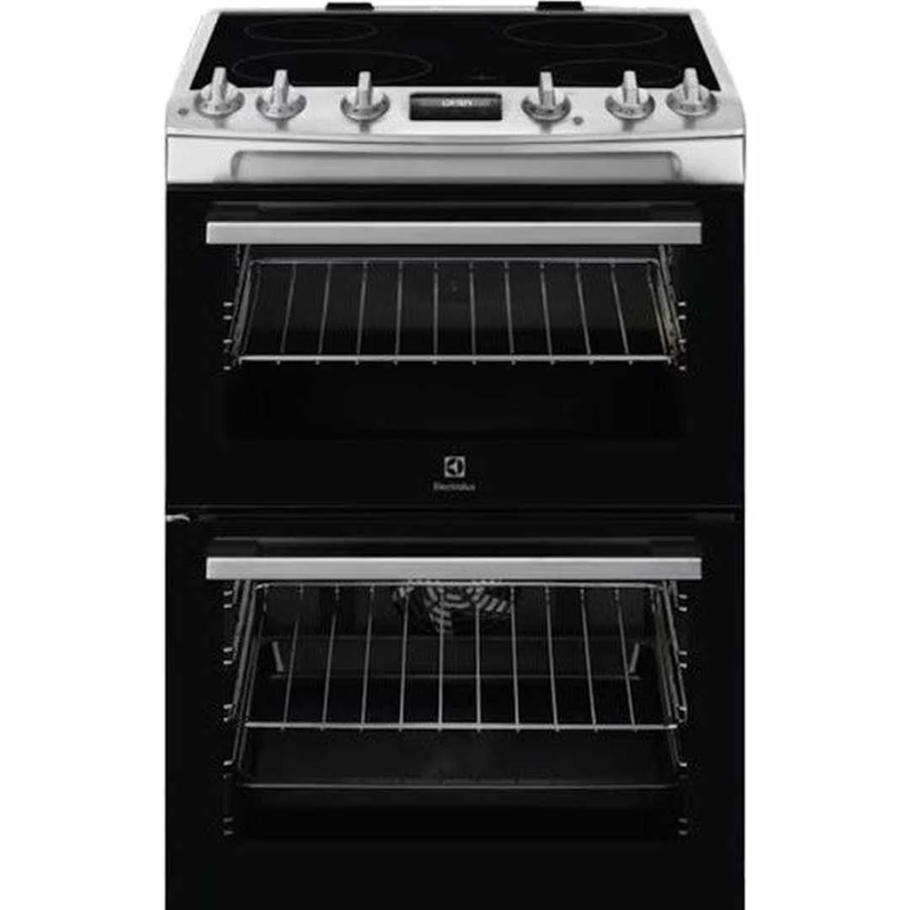 Electrolux S/Steel 60cm Ceramic Electric Cooker