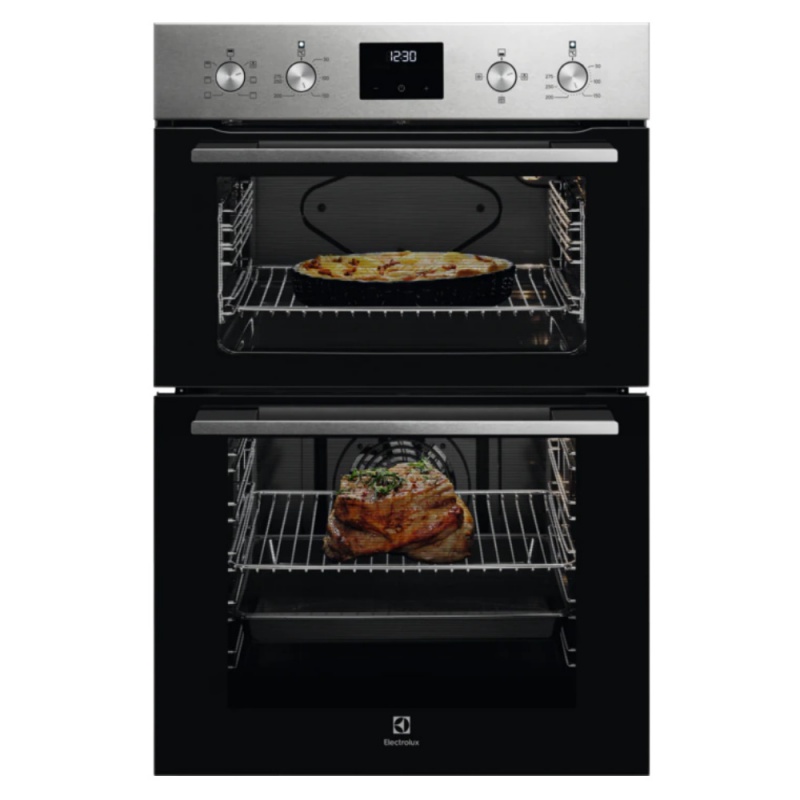 [KDFGE40TX] Electrolux S/Steel Built In Double Oven