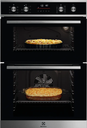 Electrolux S/Steel Built In Double Oven c/w Catalytic Liners