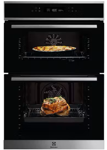 [KDFCC00X] Electrolux S/Steel Built In Multifunction Double Oven with Catalytic Cleaning | 5 Year Warranty