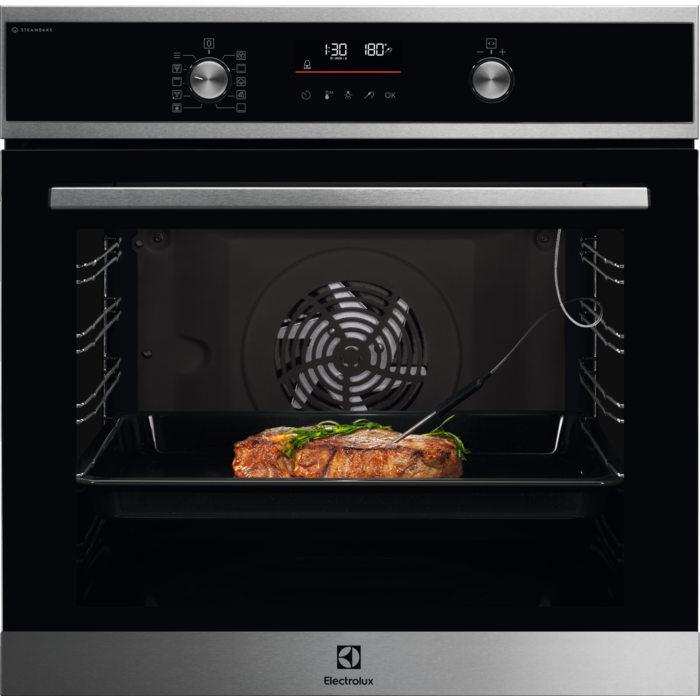 [EOD6C46X2] Electrolux S/Steel Multifunction Built-In Single Oven with Catalytic Cleaning