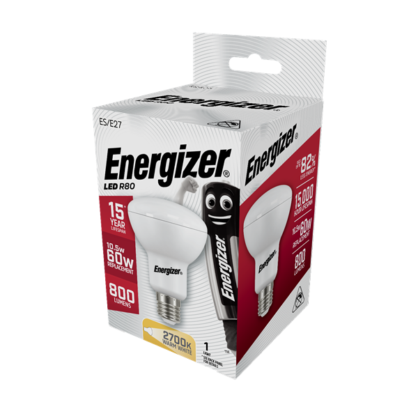 Energizer 7.3w (60w) LED R80 Reflector Spot Bulb