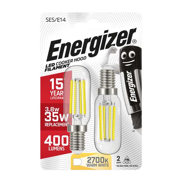 [S13564] Energizer LED Cooker Hood Bulb (Twin Pack)