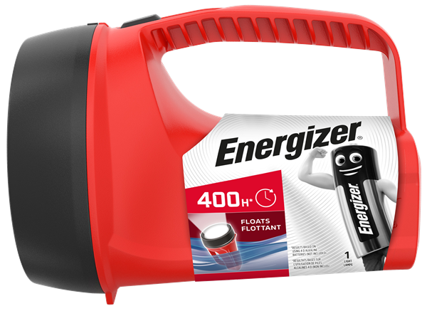 [S8935] Energizer Red Heavy Duty LED Torch