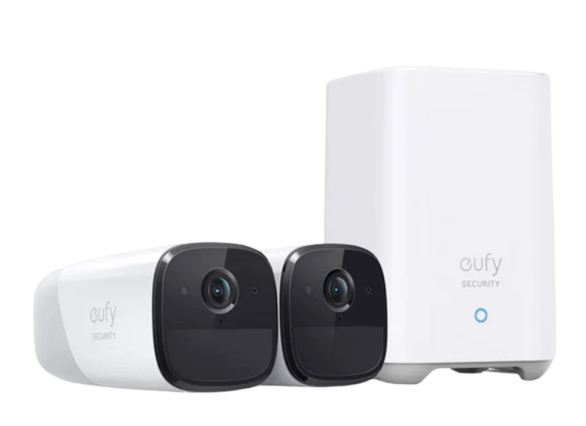 [T88513D1] Eufy S221 EufyCam 2 Pro Security Camera Kit + Homebase