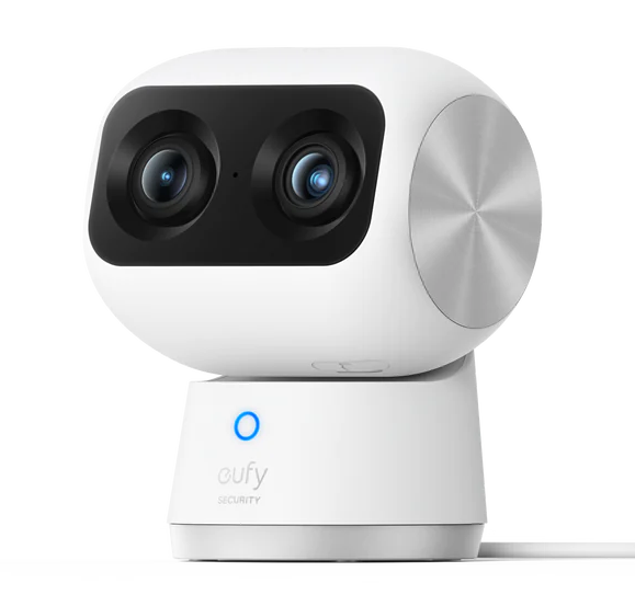 Eufy S350 4K Indoor Cam Dual Pan & Tilt Camera with 4K Zoom & 2K Wide Lenses