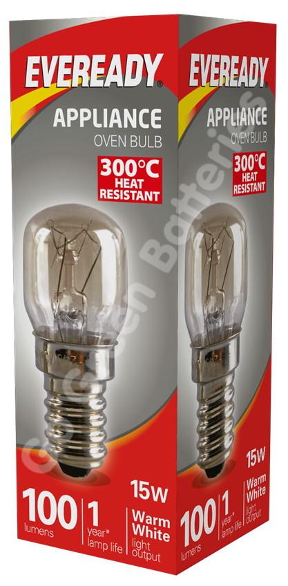 [S1020] Ever Ready 300°C Heat Resistant Oven Bulb |  E14 15W