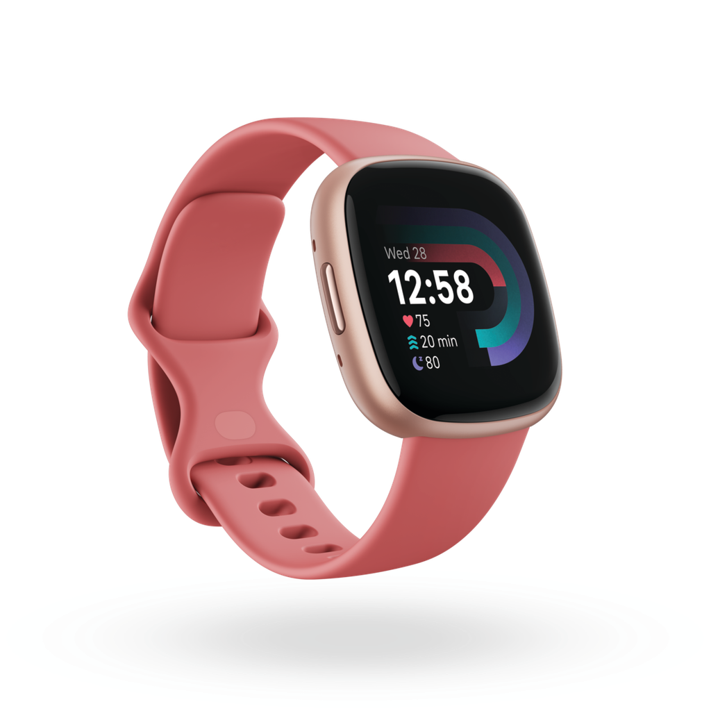FitBit Versa4 Smartwatch | Pink Sand/Copper Rose
