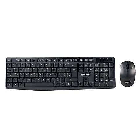 Groov-e Wireless Keyboard & Mouse Set