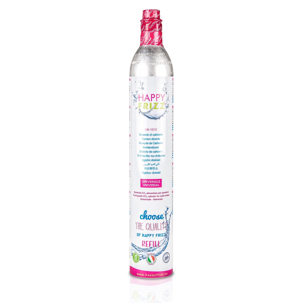 Happy Frizz Soda Maker | Refill CO2 Gas Cylinder