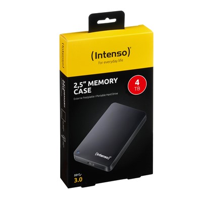 [6021512] Intenso 4TB USB 3.0 Portable PowerBank Hard Drive | Black