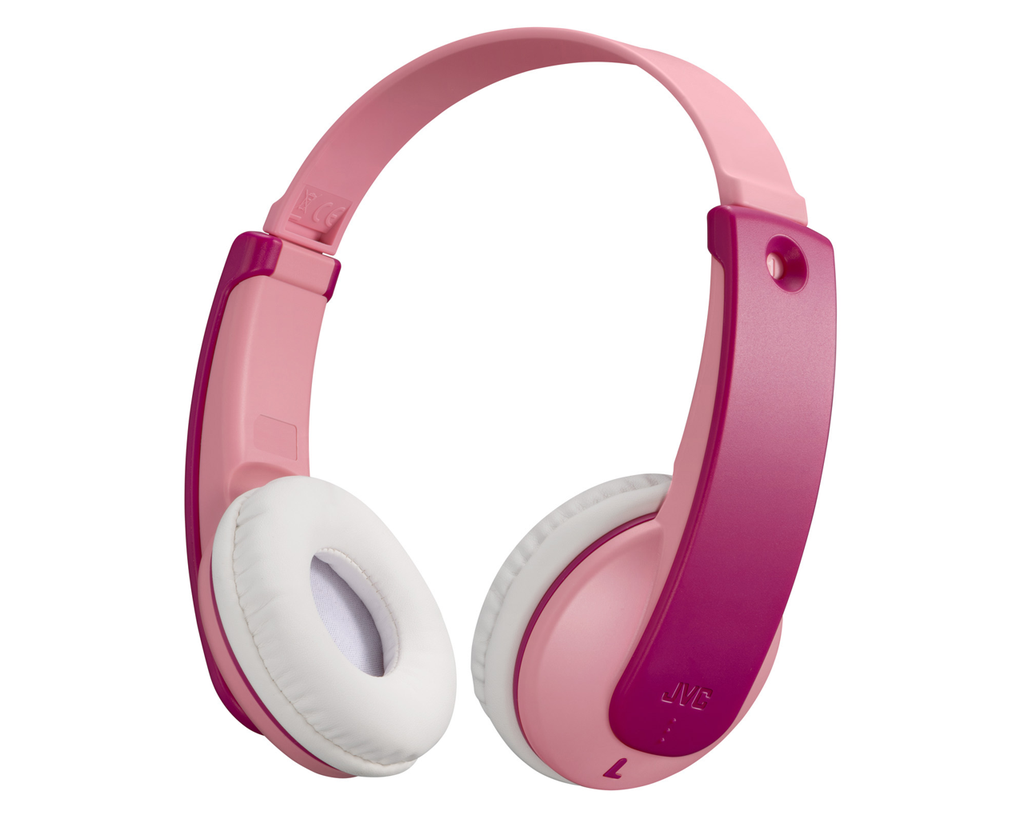 [HAKD10WPE] JVC Kids TinyPhones On Ear Bluetooth Headphones | Pink